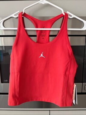 Jordan Women’s Red Racerback Sports Crop Top